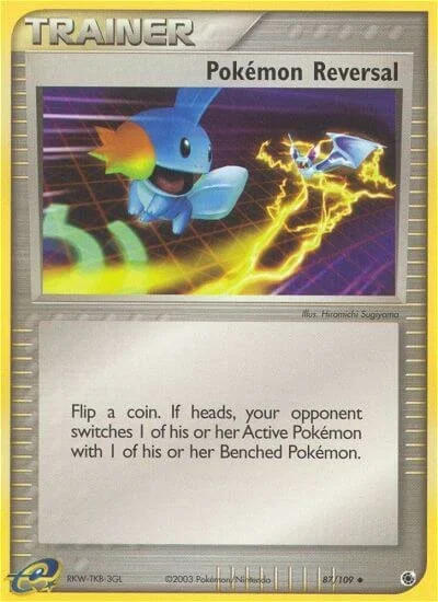 Pokémon Reversal 「RS 87/109」「EN」