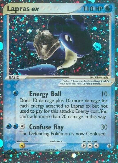 Lapras ex 「RS 99/109」「EN」