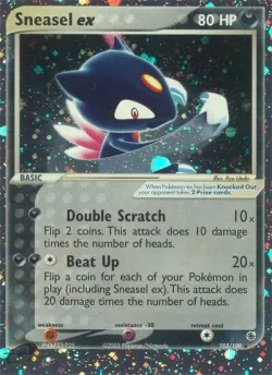 Sneasel ex 「RS 103/109」「EN」
