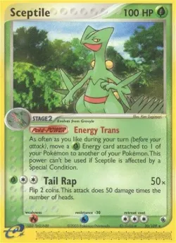 Sceptile #20/109 · Pokémon