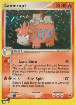 Camerupt #4/109 · Pokémon