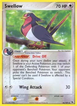 Swellow #46/109 · Pokémon