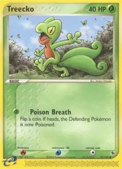 Treecko 「RS 75/109」「EN」