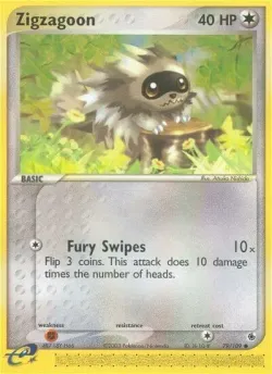 Zigzagoon 「RS 79/109」「EN」
