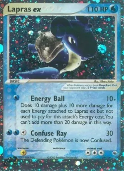 Lapras ex 「RS 99/109」「EN」