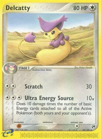 Delcatty 「SS 34/100」「EN」