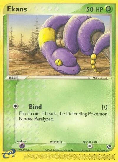 Ekans 「SS 64/100」「EN」