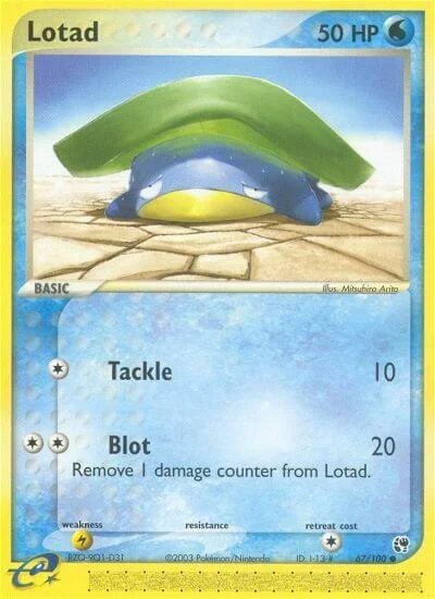 Lotad 「SS 67/100」「EN」