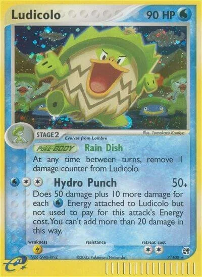 Ludicolo 「SS 7/100」「EN」