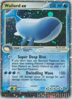 Wailord ex 「SS 100/100」「EN」