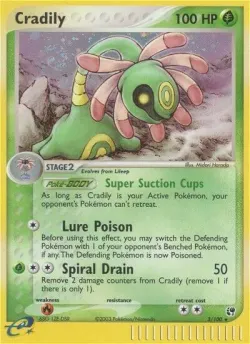Cradily #3/100 · Pokémon