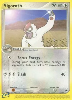 Vigoroth #52/100 · Pokémon
