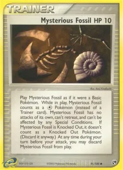 Mysterious Fossil 「SS 91/100」「EN」