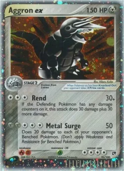 Aggron ex 「SS 95/100」「EN」
