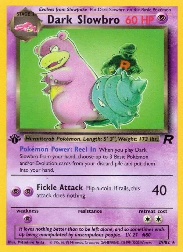 Dark Arbok 「TR 29/109」「EN」