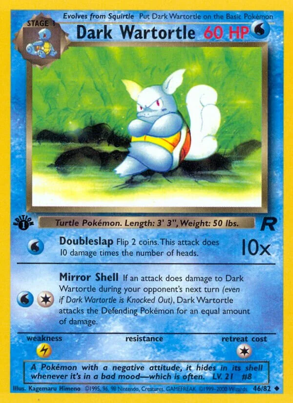 Rocket's Meowth 「TR 46/109」「EN」
