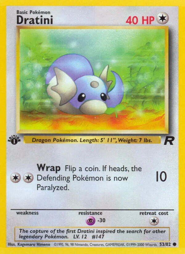 Dratini 「TR 53/109」「EN」