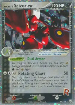 Rocket's Scizor ex 「TR 101/109」「EN」