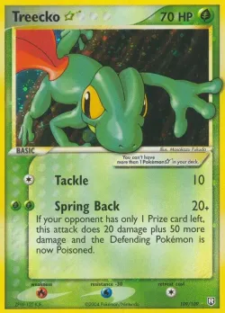 Treecko ☆ 「TR 109/109」「EN」