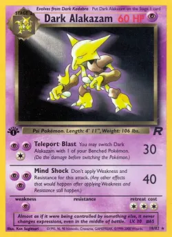 Dark Sandslash #18/82 · Pokémon