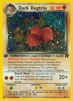 Dark Hypno #6/82 · Pokémon