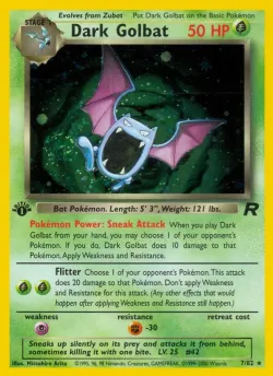 Dark Marowak #7/82 · Pokémon