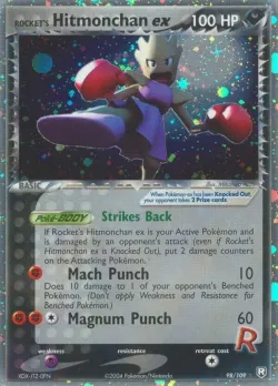 Rocket's Hitmonchan ex 「TR 98/109」「EN」