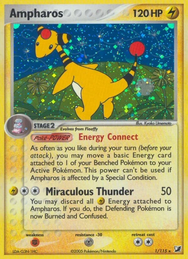 Ampharos 「UF 1/115」「EN」