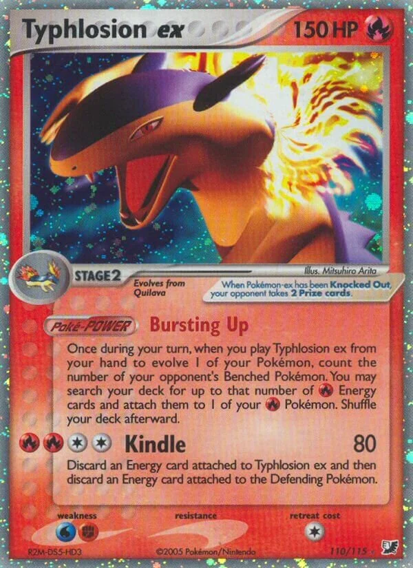 Typhlosion ex 「UF 110/115」「EN」