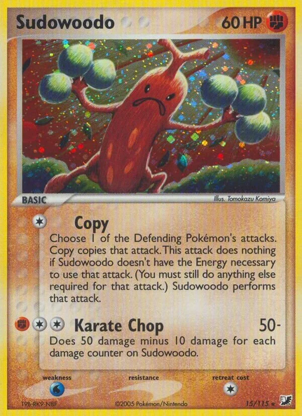 Sudowoodo 「UF 15/115」「EN」