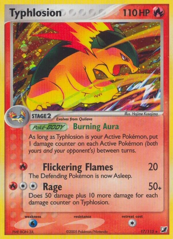 Typhlosion 「UF 17/115」「EN」