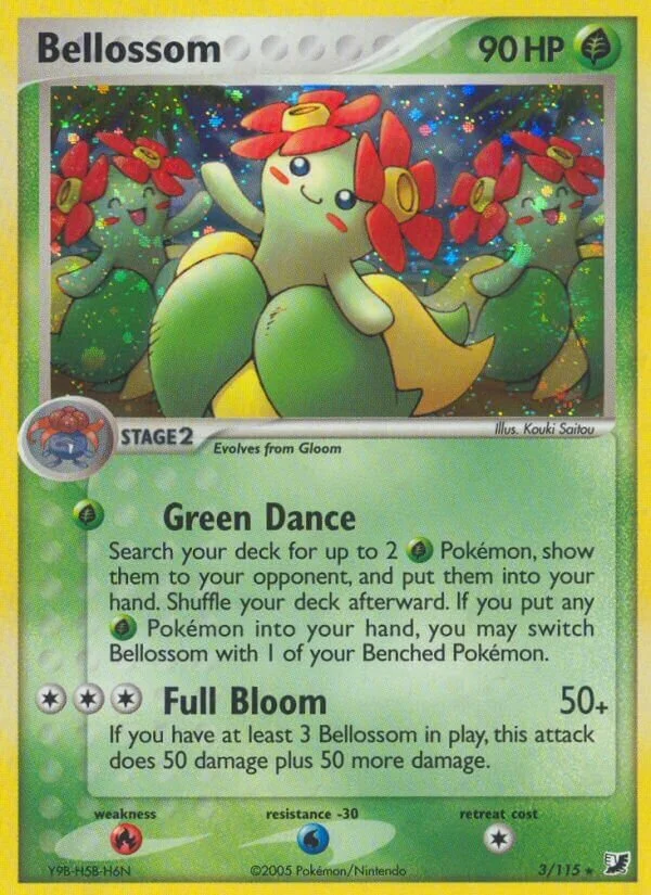 Bellossom 「UF 3/115」「EN」