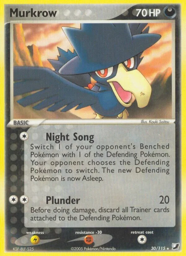 Murkrow 「UF 30/115」「EN」