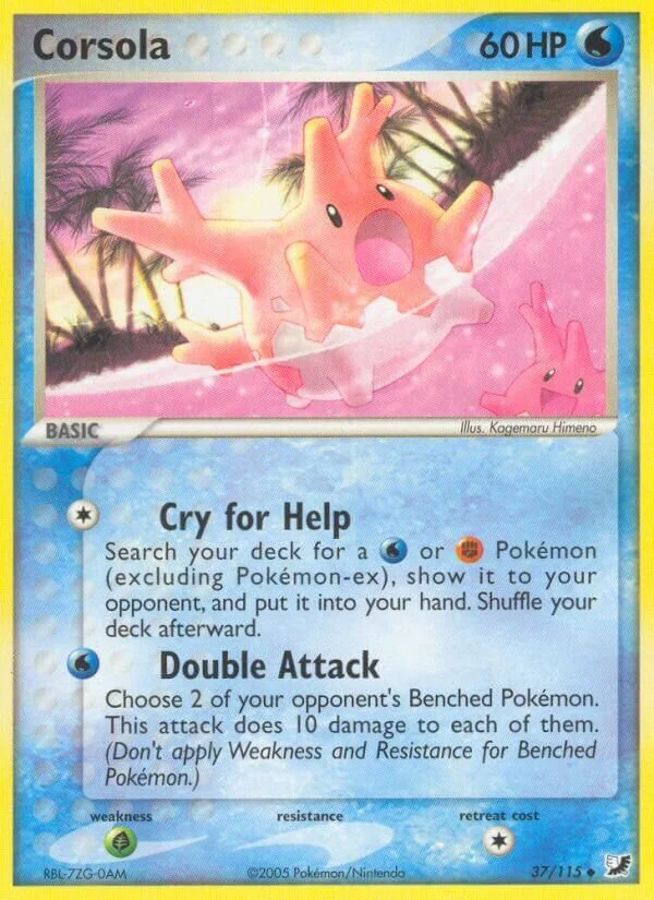 Corsola 「UF 37/115」「EN」