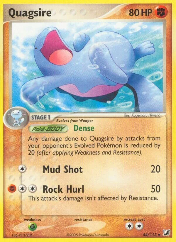 Quagsire 「UF 44/115」「EN」