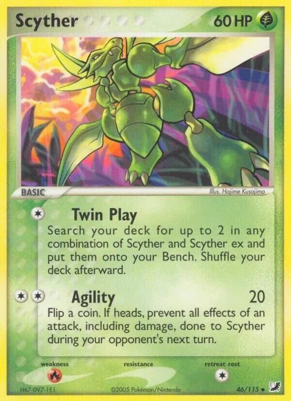 Scyther 「UF 46/115」「EN」
