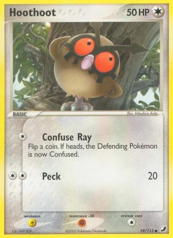Hoothoot 「UF 59/115」「EN」