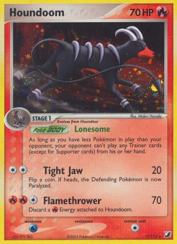 Houndoom 「UF 7/115」「EN」