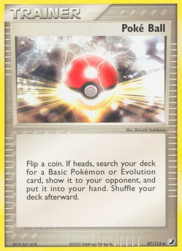 Poké Ball 「UF 87/115」「EN」