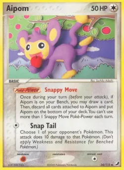 Aipom #34/115 · Pokémon