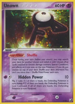 Unown 「UF F/28」「EN」