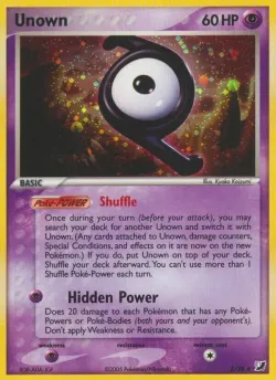 Unown 「UF Z/28」「EN」