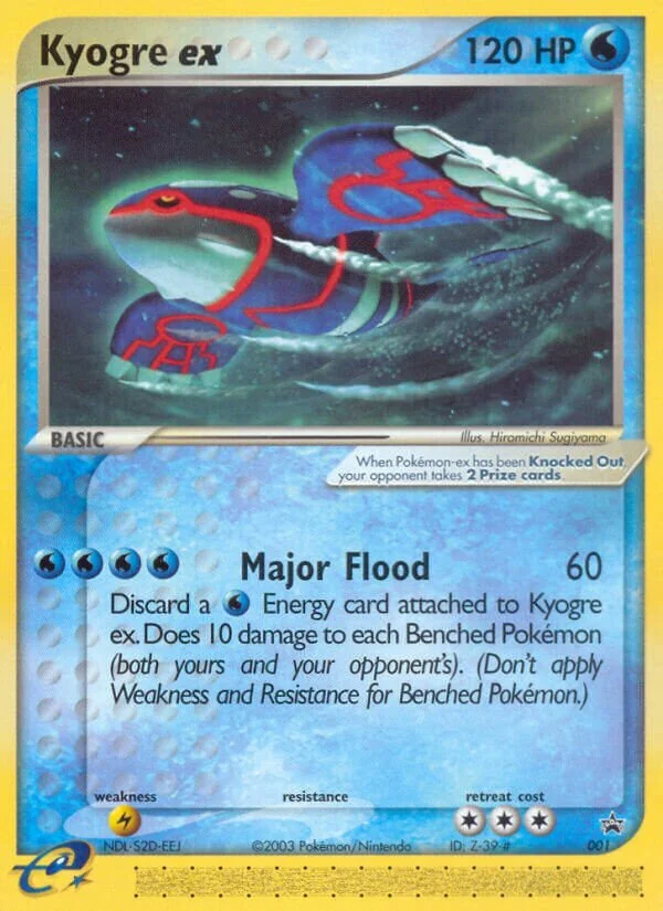 Kyogre ex 「NP 001」「EN」