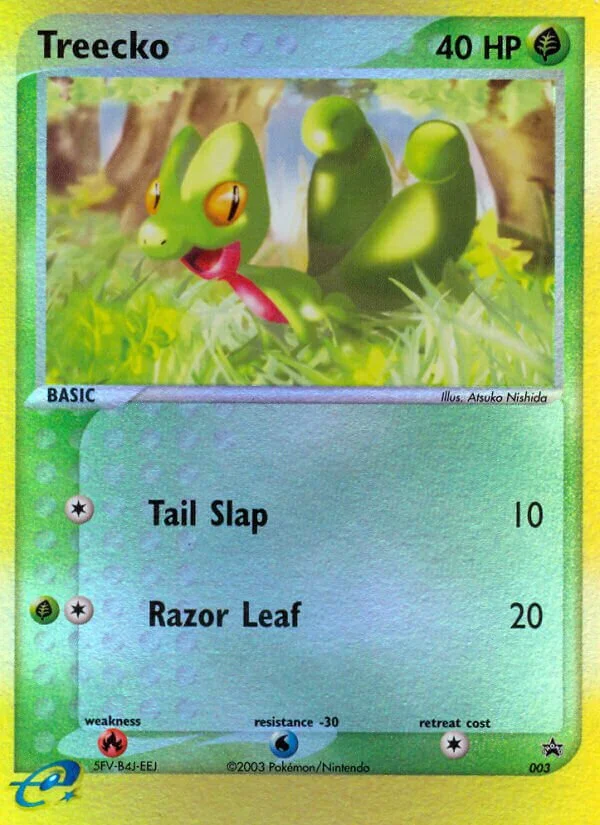 Treecko 「NP 003」「EN」