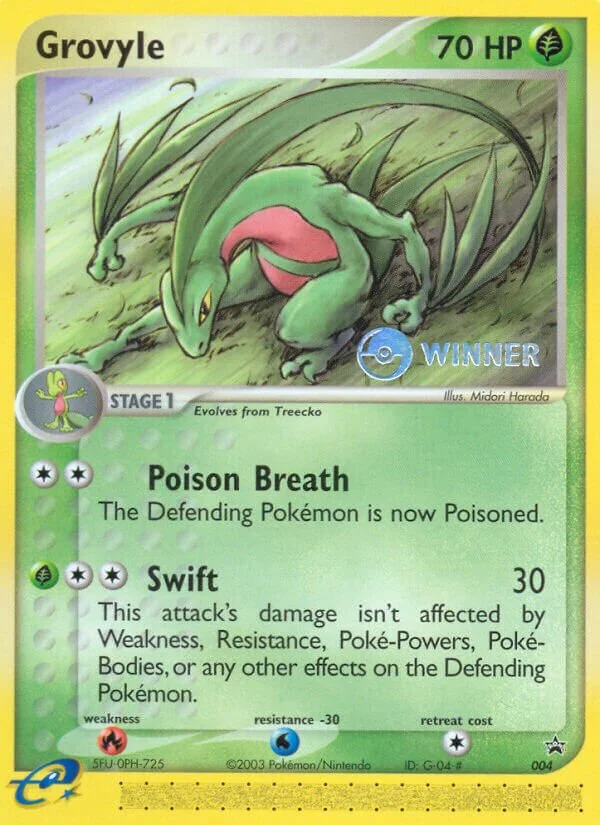Grovyle 「NP 004」「EN」