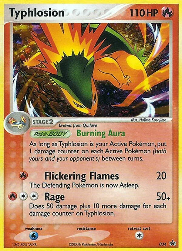 Typhlosion 「NP 034」「EN」