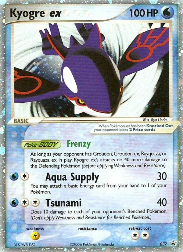 Kyogre ex 「NP 037」「EN」