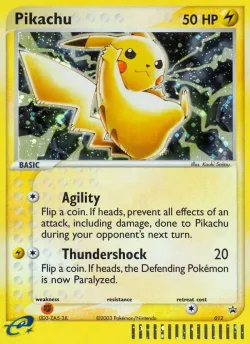 Pikachu 「NP 012」「EN」