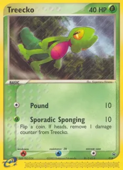 Treecko 「NP 016」「EN」