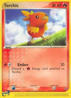 Torchic 「NP 017」「EN」